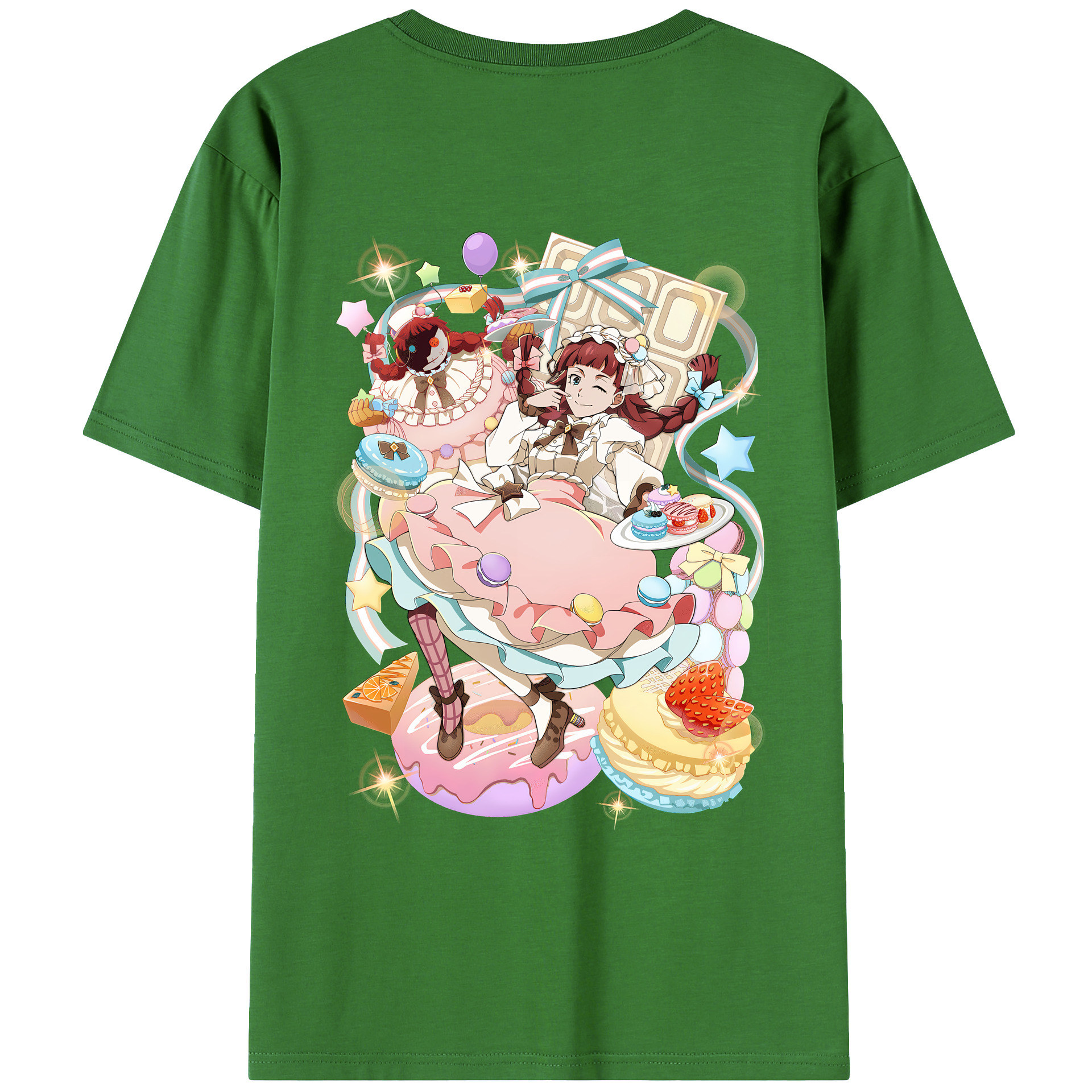 （画像用） 文豪ストレイドッグス Bungo Stray Dogs レディース半袖Tシャツ(バックプリント)